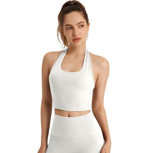 Débardeur de sport femme avec brassière intégrée et dos nageur respirant