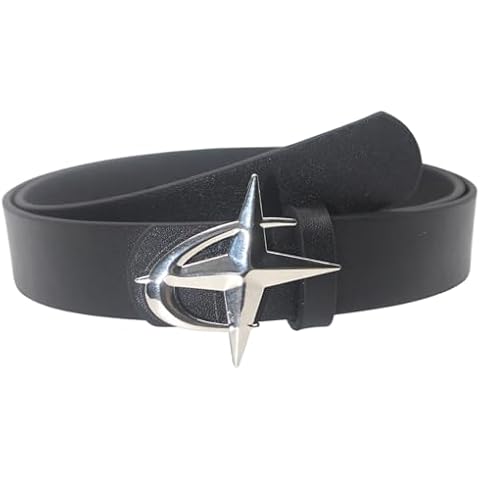 Pdxnyxx Y2k Belt Emo Accessories Womens Belts for Jeans 2000s Fashion Y2k Accessories Y2k Clothes (Black06) Cover
