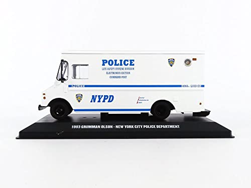 Coche Miniatura Coleccionable Greenlight Blanco miniatura 2