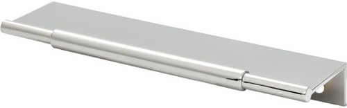 Top Knobs - TK972PC - Crestview Tab Pull 6" - Polished Chrome - Lynwood Collection