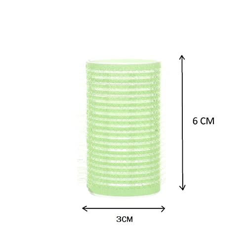 Image of SWEETPEA�6PCS Hair Rollers For Hair Curling | Self Grip Holding Rollers | Rollers for Hair - Hair Rollers for Long Medium Short Hair (SVR004)(3 X 6 CM)