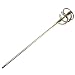 100 x 500mm SDS Spiral Mixing Paddle Paint Mixer Whisk Compatible with Paint Plaster Render