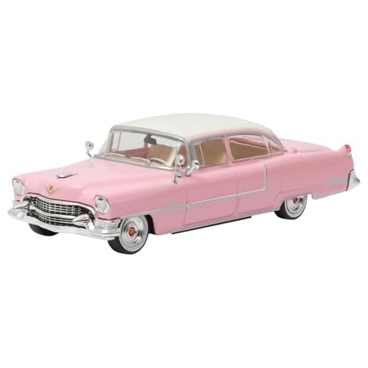 GREENLIGHT キャデラック エルビス ミニカー1/43 CADILLAC FLEETWOOD SERIES 60 1955 (ピンク) [並行輸入品]