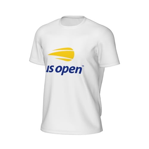 Us Open Tennis 2025 Men's Short-Sleeved Mesh T-Shirt Short Sleeve Sports T-Shirt Moisture Wicking3