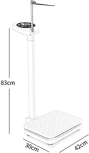 Pèse-personnes balances numériques à colonne écran LED HD haute précision 180kg