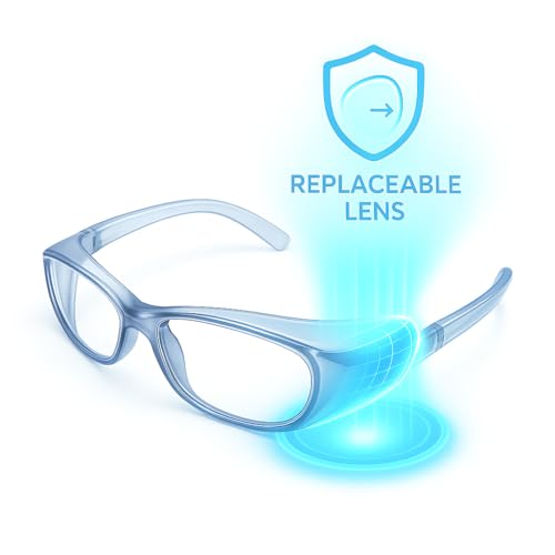 Image of FAMOUS Prescription safety eyeglass frames for men and women polycarbonate material