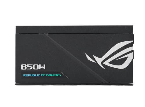 ASUS ROG Loki SFX-L 850W Platinum (Fully Modular Power Supply, 80+ Platinum, Lambda A Certified, 120mm PWM ARGB Fan, Aura Sync, ATX 3.0 Compatible, PCIe 5.0 Ready, 10 Year Warranty) by ASUS - Image 4