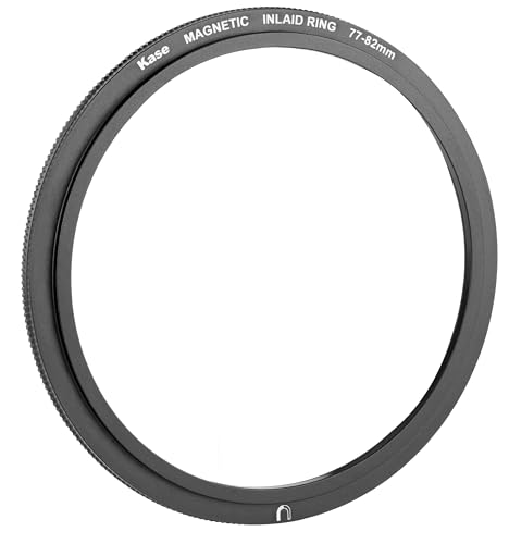 Kase Revolution 77mm to 82mm Magnetic Step Ring for 77mm Inlaid Adapter