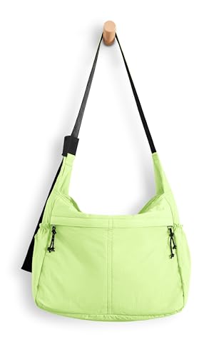 Image of ODODOS 20L Crossbody Tote Bag Large Capacity Lightweight Hobo Shoulder Sling Bags for Gym Shopping Beach Travel