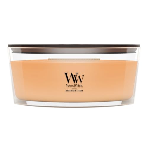 Image of Woodwick Tangerine & Citron Ellipse Candle