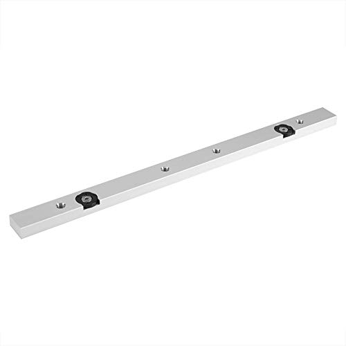 Barra di Mitra in Lega di Alluminio Durevole, Barra di Scorrimento per Mitra Guida Sega Barra di Guida per Barra di Squadratura - Strumento di Lavoro in Legno (300 Mm / 450 Mm) (Taglia : 300mm)