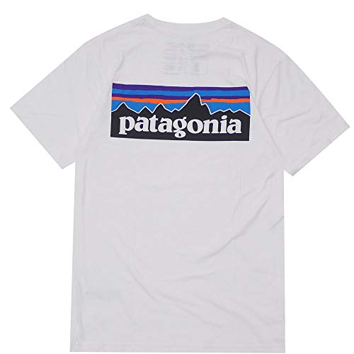 [�p�^�S�j�A] P-6 Logo Organic T-Shirt SlimFit 39151 (WHITE, M)