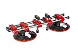 📏 Ventosas de gran diámetro (150 mm) para cualquier tipo de superficie de baldosa (plana, rugosa, estructurada, etc.)