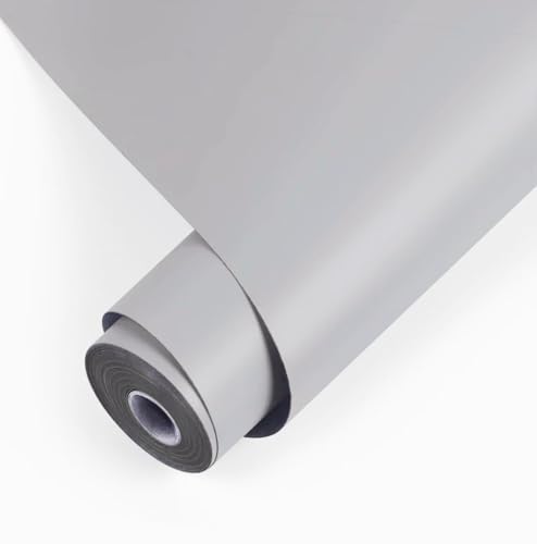 Image of WISDOM Light Grey Matt Vinyl Car Wrap Air Release, Self Adhesive, Vehicle wrap Sheet for Automotive Bike DIY Exterior Interior Decoration (Light Grey MATT, 20 Inch X 17 Feet)