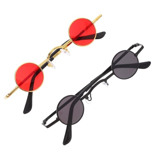 Lunettes de soleil rondes vintage anti-éblouissement pour festivals