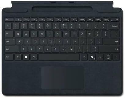 MicrosoftSurface Pro X/8/9 Signature Keyboard with Copilot Button and Pen Storage - Black - 8XB-00141