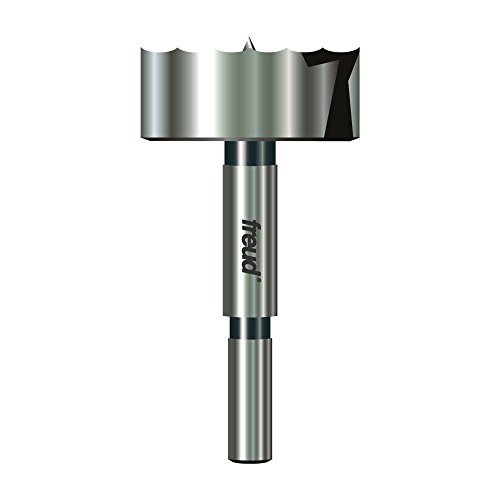 Freud PB-013 Precision Shear 1-3/4-Inch by 3/8-Inch Shank Serrated Edge Forstner Drill Bit by Freud