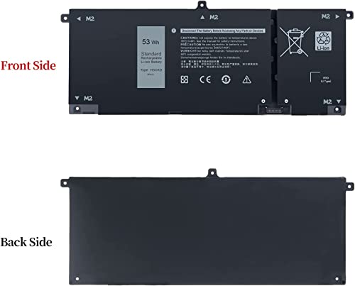 Batterie H5CKD pour Dell Latitude 3410 3510 - Bloc d'alimentation 15V 53Wh - 6