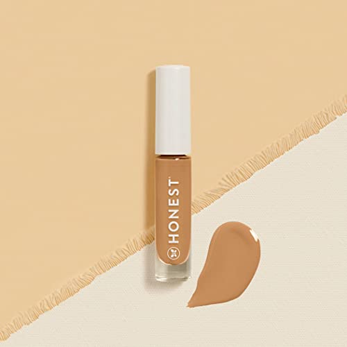 Honest Beauty Fresh Flex Concealer With Niacinamide + Vitamin E + Hyaluronic Acid | Vegan + Cruelty Free | Toffee, 0.17 Fl Oz #TOP2
