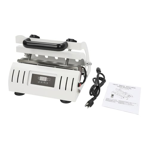 Prensa de calor para tazas 500W 110V blanco miniatura 6