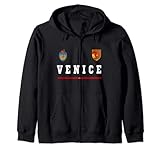 Venecia Deportes/Fútbol Jersey Camiseta Bandera Fútbol Sudadera con Capucha