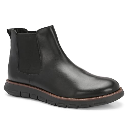 Image of Legwork Hybrid Crossover Metropolitan High Ankle Chelsea Boots | Slip-On Formal & Casual Style Shoes | Winter Urban Riding Sleek Boots