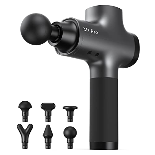 Opove M3 Pro 2 Massage Gun Deep Tissue Percussion Muscle Massager for Workout, Percussive Therapy Fascia Gun for Athletes Fast Recovery, 30 Days Long Battery Life, 70lbs Stall Force