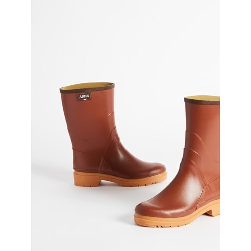 Aigle Herren Bison 2 Regenstiefel, Bernsteinbraun, 40 EU