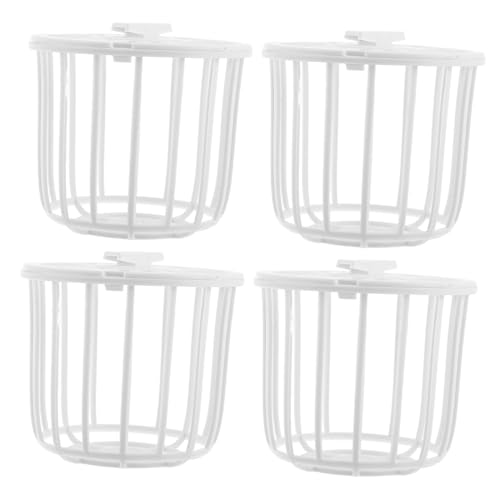 CIYODO Bird Cage Accessories 4pcs Finch Canary Cage Nesting Baskets Made of Bird Nest Material