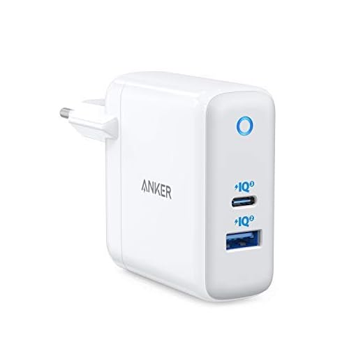 Anker Powerport+ Atom III Kompakt 60 W Piq 3.0 & GaN Tech USB-C-Väggladdare, Dubbel Port med PIQ 2.0 USB-A och 45 W USB-C, USB-C Laptops, Macbook, Ipad Pro, Iphone, Galaxy, Pixel och Mer, Vit