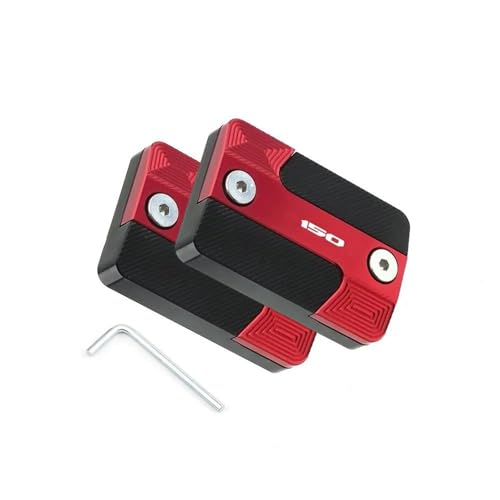 Accessoires moto CB150X couvercle réservoir liquide frein avant bouchon rouge