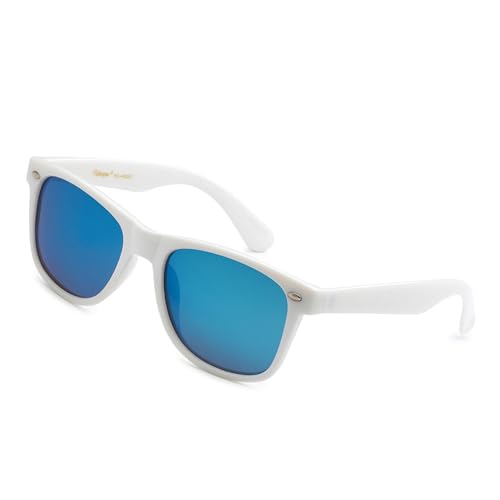 Image of PolarSpex Polarized Sunglasses for Men and Women | UV Protection, Durable Lightweight Frame, Retro Style, Felt Carrying Case, Clear Vision for Driving, Fishing & Everyday Wear.