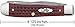 Case WR XX Pocket Knife Pocket Worn Old Red Bone Trapper Item #783 - (6254 SS) - Length Closed: 4 1/8 Inches