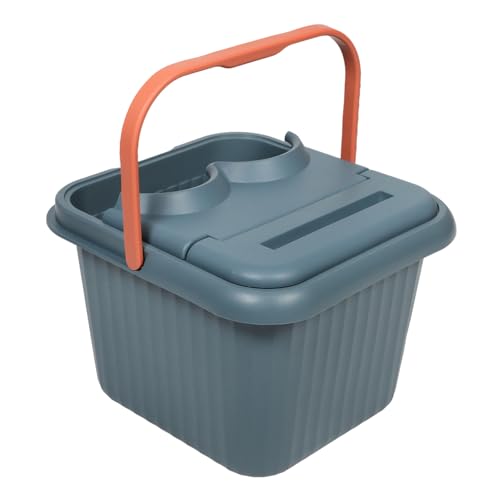 Couvercle seau plastique pour pédicure Healvian bassin de bain de pied