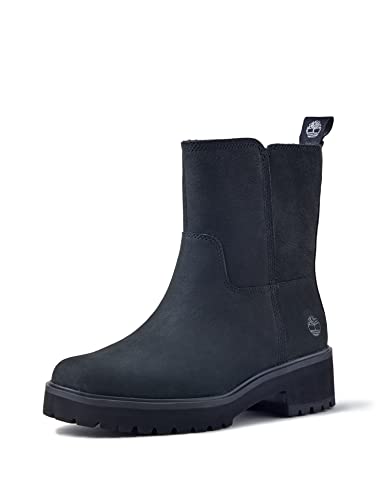 Timberland Damen Carnaby Cool Basic Warm Pull On WR Chelsea Boot, Jet Black, 40 EU