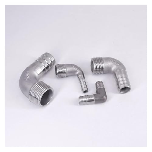 Conectores acodados para solucionar fugas de agua y reparar mangueras 5