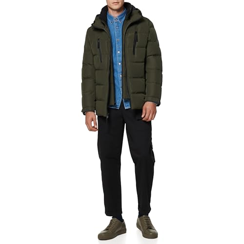 Image of Andrew Marc Men's Water Resistant Montrose Down Jacket Long Sleeve