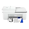 HP DeskJet 4220e, 588K4B, Imprimante multifonction, Instant Ink 3 mois inclus, Jet d'encre, A4, Couleur, Recto verso manuel, 8,5 ppm, Wi-Fi, Chargeur automatique, Fax mobile, Blanche