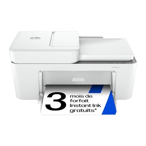 HP DeskJet 4220e, 588K4B, Imprimante multifonction, Instant Ink 3 mois inclus, Jet d'encre, A4,...