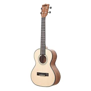 Kala KA-SSEM-T – Epicéa massif et acajou exotique – ukulele tenor (+ housse) - Les Beatles, Paul McCartney, John Lennon, RIngo Starr, George Harrison Kala KA-SSEM-T - Epicéa massif et acajou exotique - ukulele tenor (+ housse) – Image 4