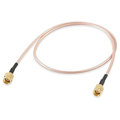 MWRF Source 2 PCs 12" SMA Male to SMA Male RG316 Cable Cover