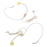 Supvox Kabelgebundenes Headset mit Mikrofon und Geräuschunterdrückenden Ohrhörern Ergonomisches Design Vielseitige Kompatibilität für Vorträge und Unterricht 4 Stück