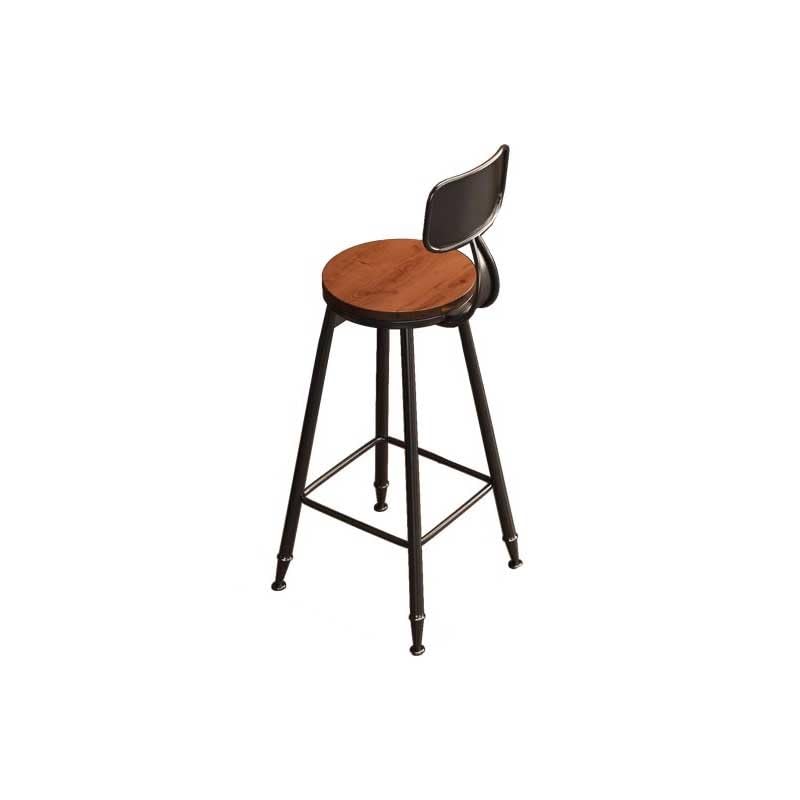 Tabourets de bar de cuisine stables en bois massif pour éliminer la fatigue