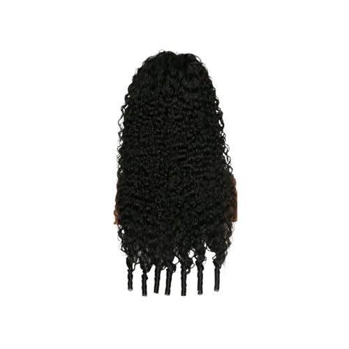 Peruka dla kobiet Peruka z ludzkich włosów kręconych, koronkowych 13x4 HD i gęstości 250, głęboka fala dla kobiet(34inches)
