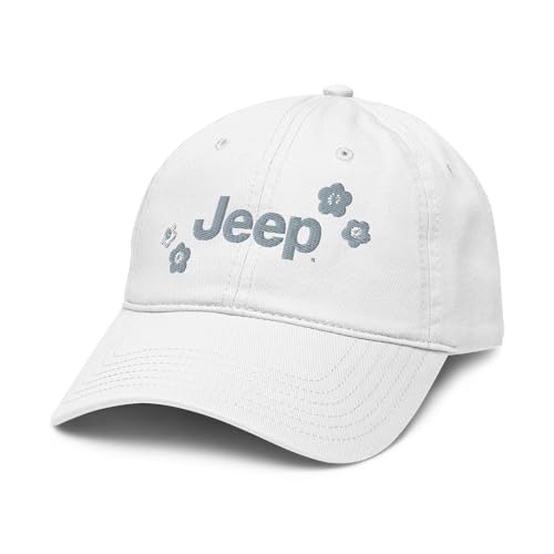 Jeep May Flowers Getting Lost Flowers Officially Licensed Adjustable Baseball Hat
