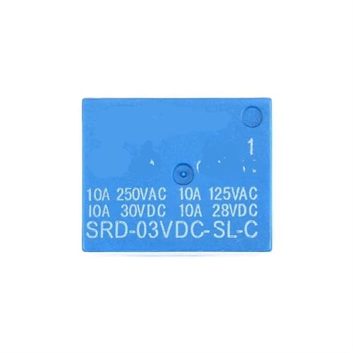 Relé SRD-12VDC-SL de 10A para solucionar sobrecargas en sistemas automotrices 3