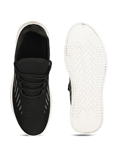 Image of Bata Men Vapor Sneakers, Black,