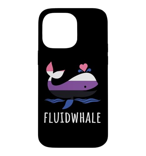 �W�F���_�[�t���[�h�t���b�O FluidWhale �X�}�z�P�[�X iPhone 14 Pro Max �p