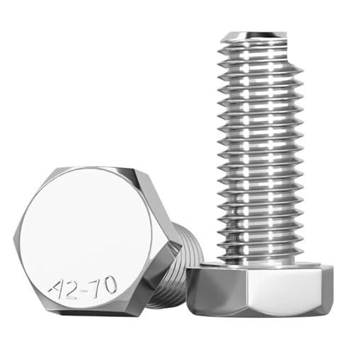 M1.6 M2 M2.5 M3 M4 M5 M6 M8 M10 A2-70 304�X�e�����X�|���[�g���˂�DIN933�O�Z�p�{���g�O(45mm,M6 10pcs)