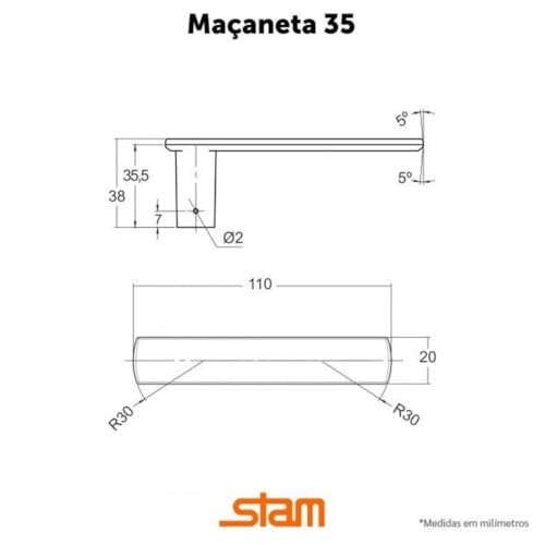 STAM FECH. 803/35 - RQ1 PRETO FOSCO (G)